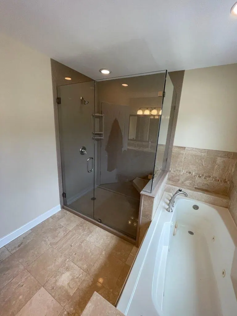 Finished full bathroom remodel, an Excel install in Chicagoland's south suburbs