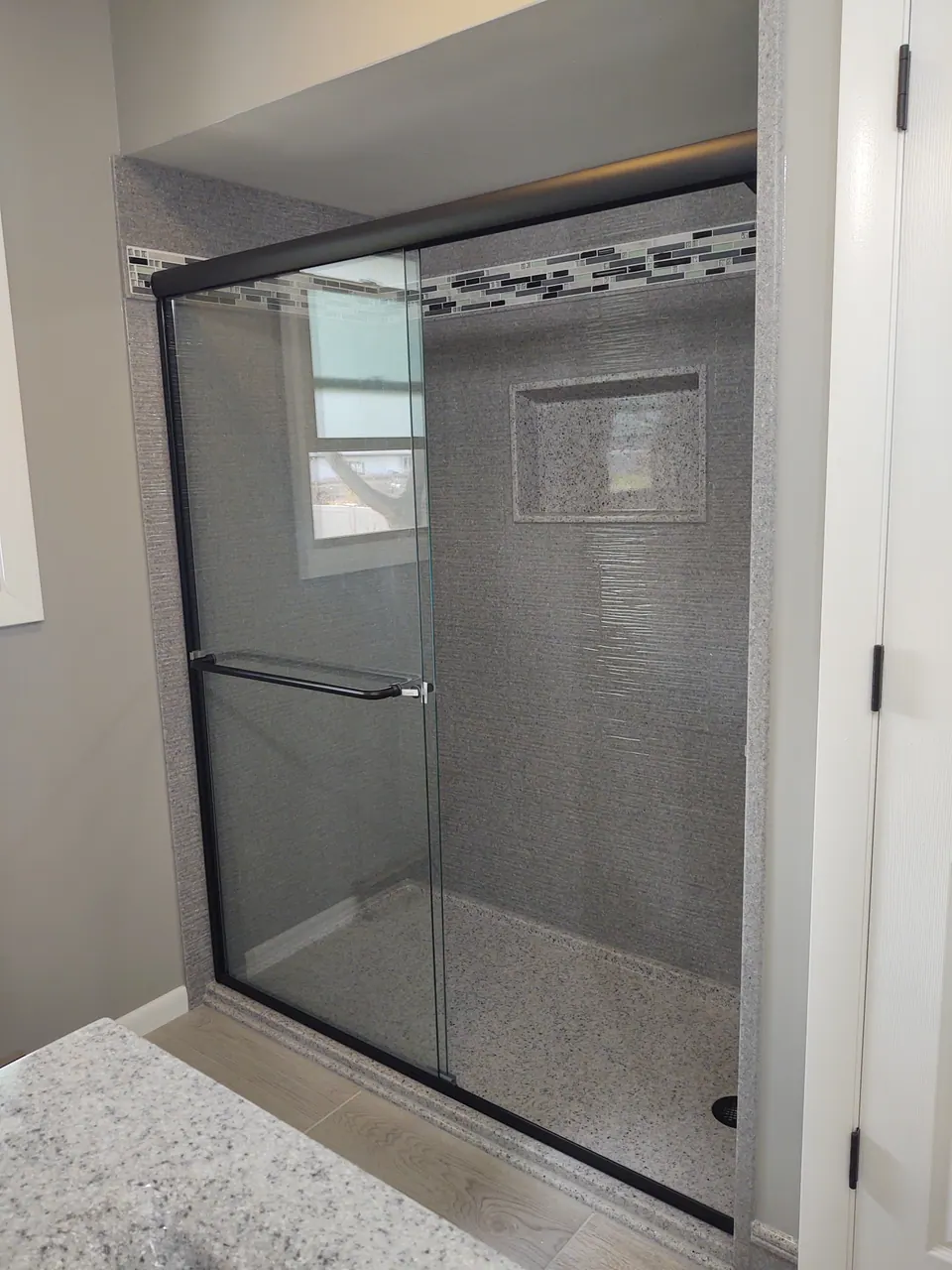 Finished full bathroom remodel, an Excel install in Chicagoland's south suburbs