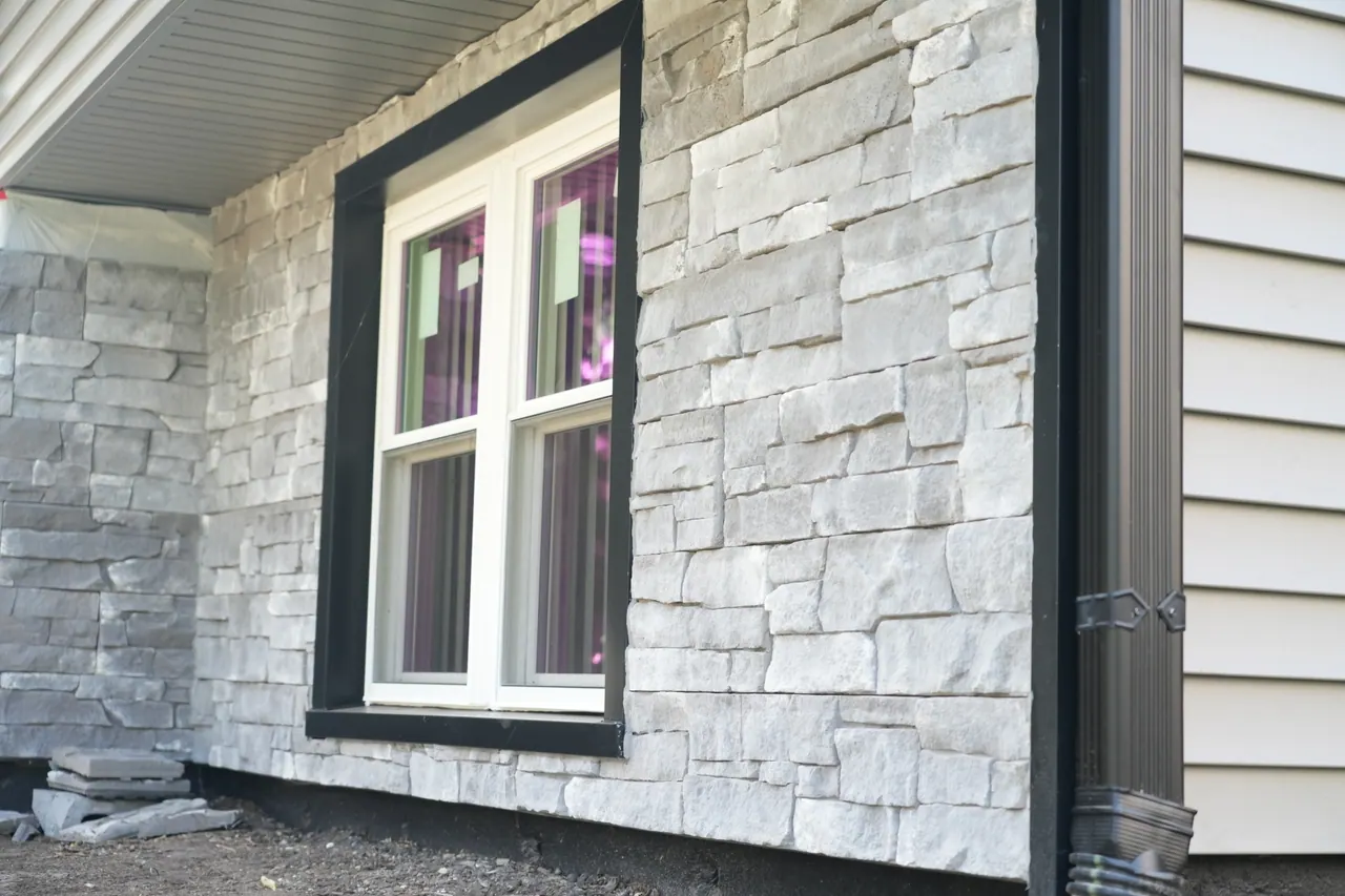Engineered-wood siding on a south-suburb home, Chicagoland