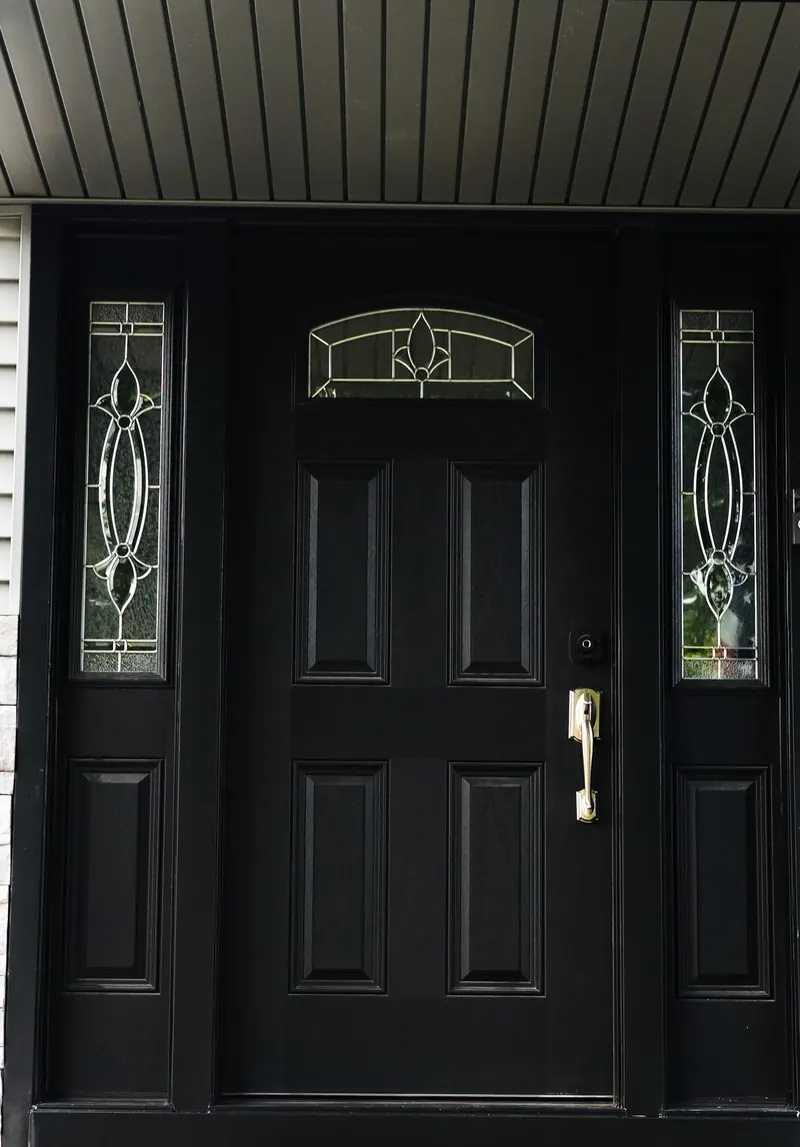 Entry door install, Chicagoland south suburbs