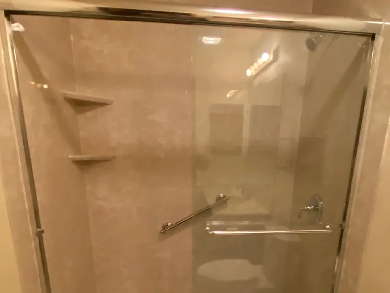 Tub-to-shower conversion